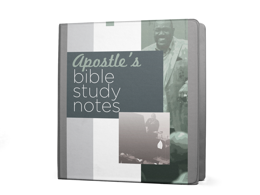 Apostle's Mid-Day Bible Study Notes